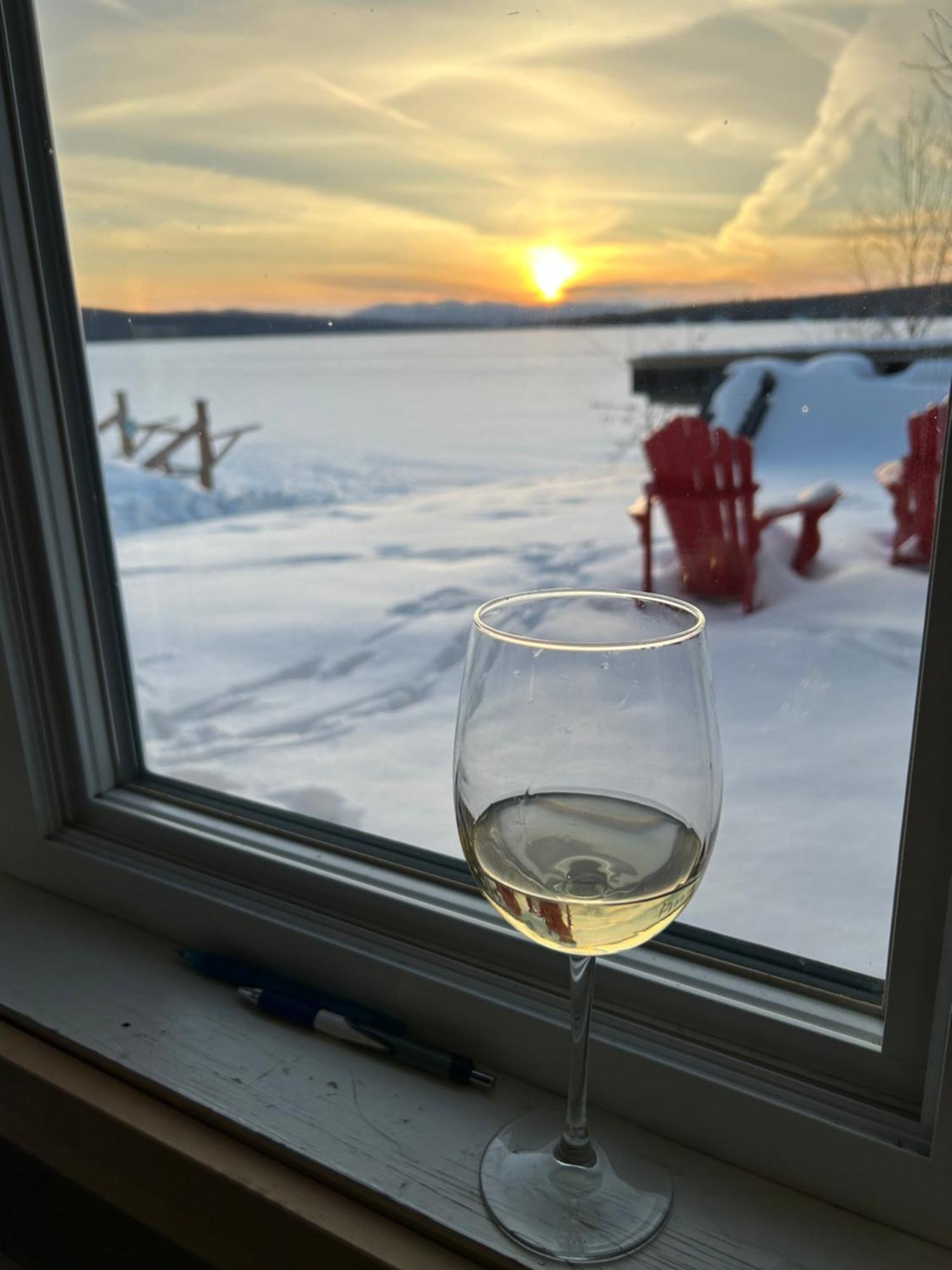Auberge Et Chalets Sur Le Lac Lac-Mégantic Exterior foto