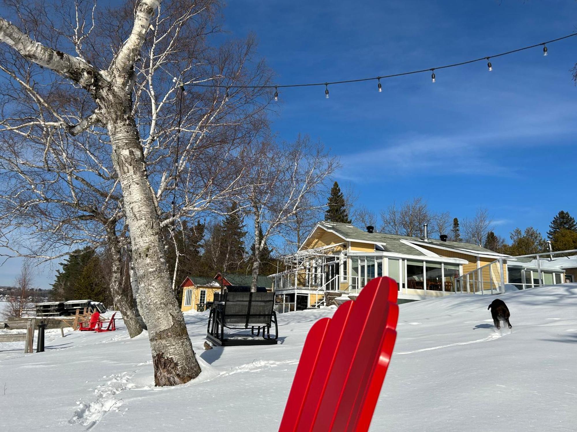 Auberge Et Chalets Sur Le Lac Lac-Mégantic Exterior foto